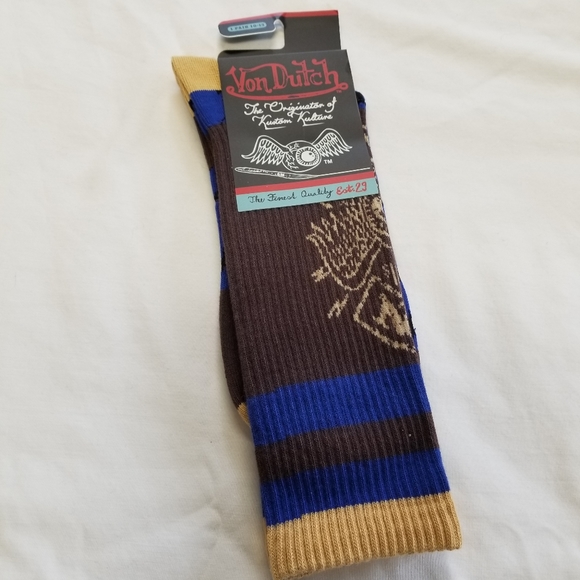 Von Dutch Kustom Kulture Socks - NWOT - Picture 2 of 4